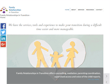 Tablet Screenshot of familyrelationships-in-transition.com